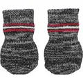 Weiteres Produktbild Rutschfeste graue Socken, 2 Stück für Hunde XXS-XS: z.B. Chihuahua