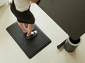 Anti-Ermüdungsmatte „Ergonop“, schwarz, ergonomisch, 60x90 cm, RS OFFICE