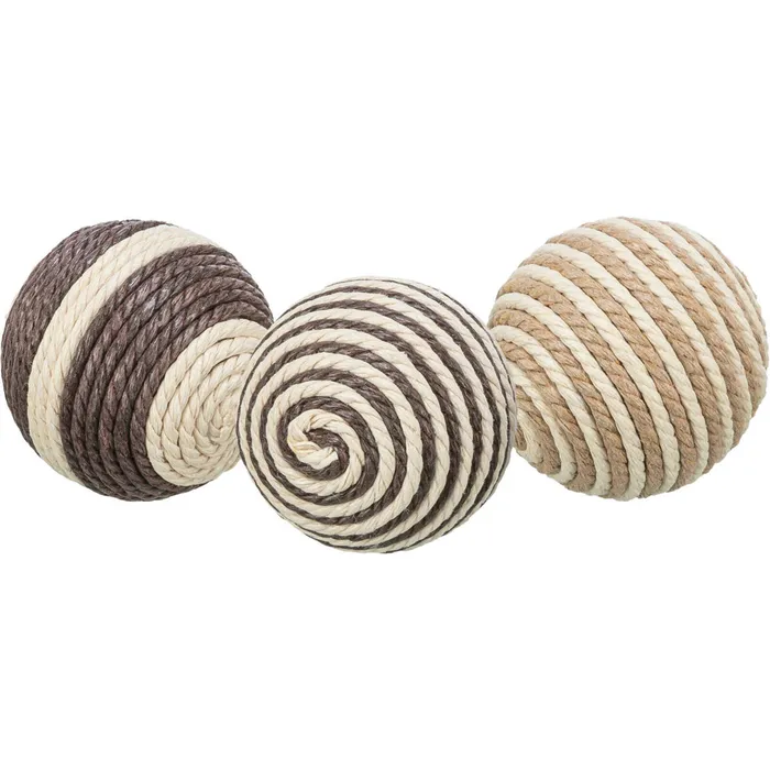 Hauptbild des Produkts Provázkové míčky - hnědo-béžové 4,5 cm
