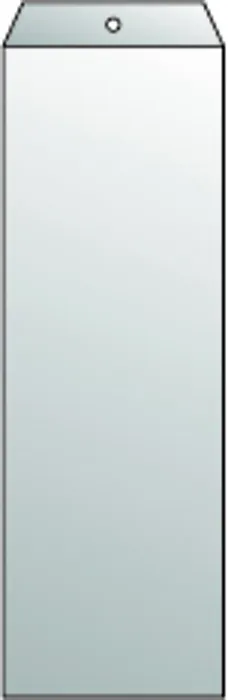 Hauptbild des Produkts Průhledný obal 112x326 mm skladové karty, 120mic. [100 ks]