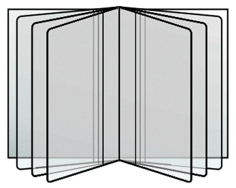 Hauptbild des Produkts Průhledný obal 80x115mm vložka do řidičáku 300/140mic. [10 ks]
