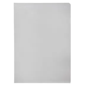 Klarsichthülle A4 „L“ PVC klar, 140mic. [10 Stück]