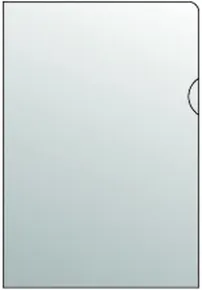 Klarsichthülle A4 L PVC klar, 180mic. [100 Stück]