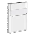 Transparente Abdeckung für Kataloge, PVC-Euroscharnier, mit Klappe, 165 Mikrometer. [10 Stück]