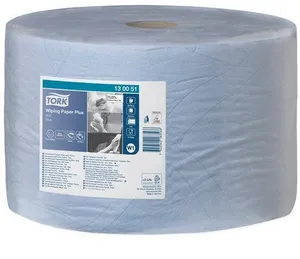 Industriepapierhandtuch Tork 130051 Plus Advanced 420 große Rolle blau [1 Stück]