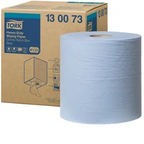 Industriepapierhandtuch Tork 130073 Heavy-Duty Advanced 430 blaue Rolle [1 Stück]