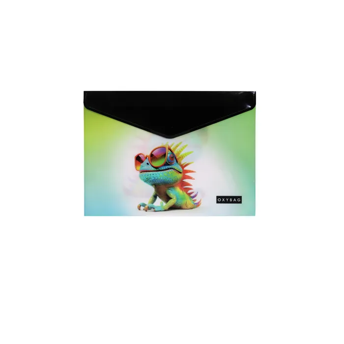 Hauptbild des Produkts Psaníčko s drukem A5 s tiskem crazy animals chameleon