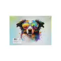 Weiteres Produktbild A5 Briefblock mit Druck „verrückte Tiere - Hund“