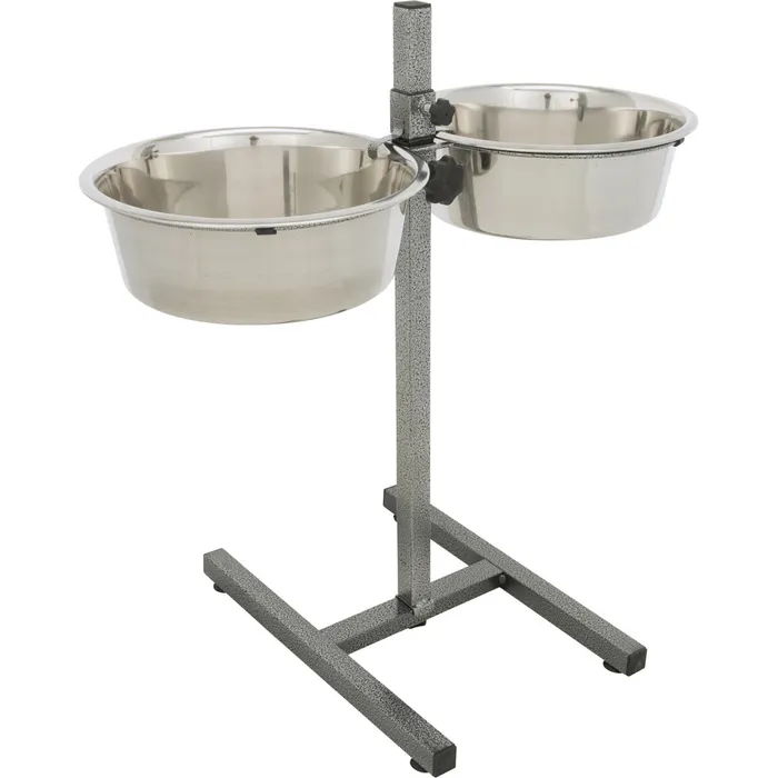 Hauptbild des Produkts Psí bar, výška 60cm, 2x miska 4,5l/28cm