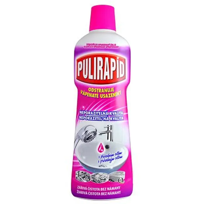 Hauptbild des Produkts Pulirapid Aceto na vápenaté usazeniny tekutý čistič s přírodním octem 750 ml