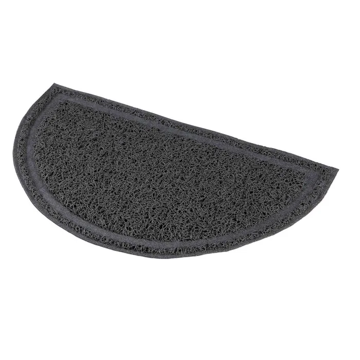 Hauptbild des Produkts Půlkruhová PVC předložka šedá k WC 41 x 25 cm