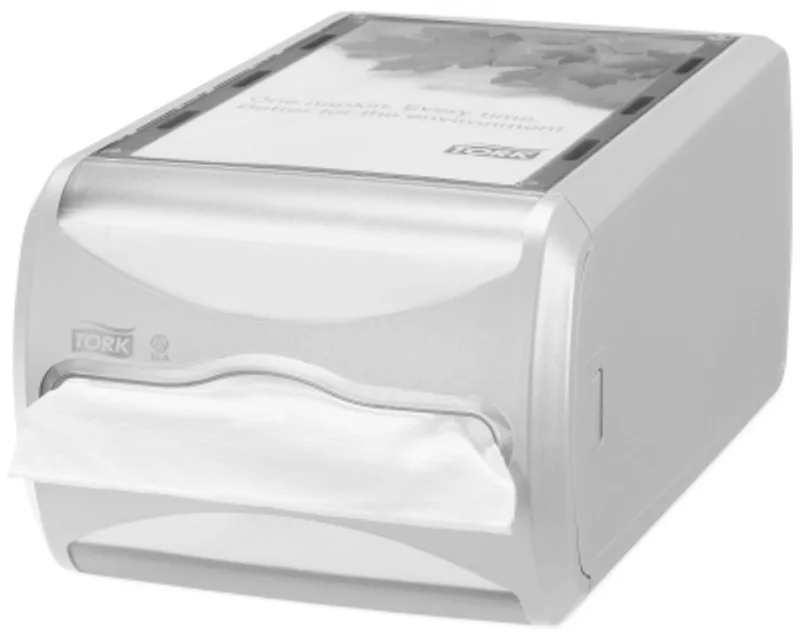 Hauptbild des Produkts Pultový zásobník TORK 272513 Xpressnap na papírové ubrousky N4 světlešedý [1 ks]