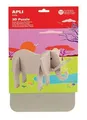 Puzzle, 3D, Schaumstoff, APLI, Elefant
