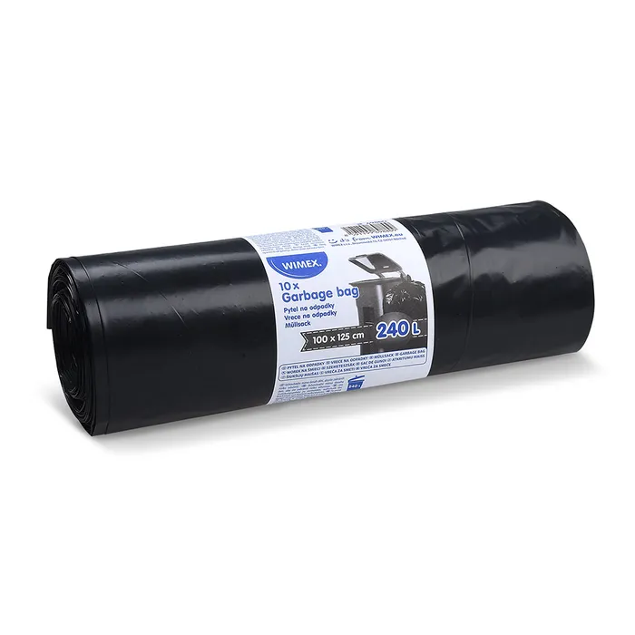 Hauptbild des Produkts Pytel na odpadky (LDPE) černý 100 x 125 cm 240L [10 ks]