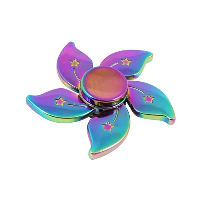 Hauptbild des Produkts Rainbow Fidget Spinner - 5,5 cm, duhový kov