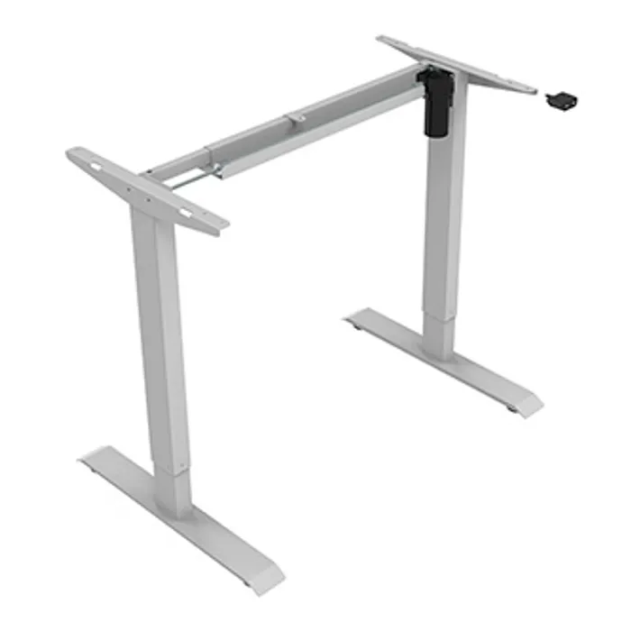 Hauptbild des Produkts Rám stolu, elektricky nastavitelná výška, rozsah 500 mm, 100V-240V, šedý, 70 kg nosnost,