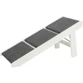 Weiteres Produktbild Rampe / Stufen, klappbar 44 x 46 x 106 cm, Holz, weiß