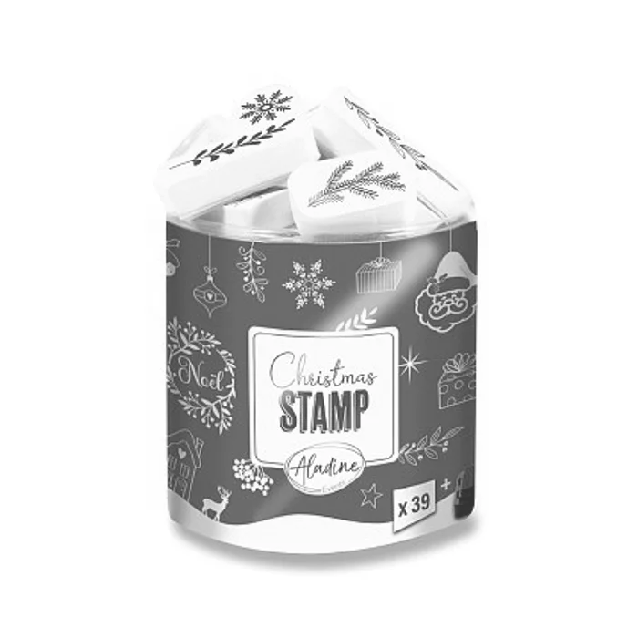 Hauptbild des Produkts Razítka Aladine Creative Stamp - Veselé vánoce, 39 ks