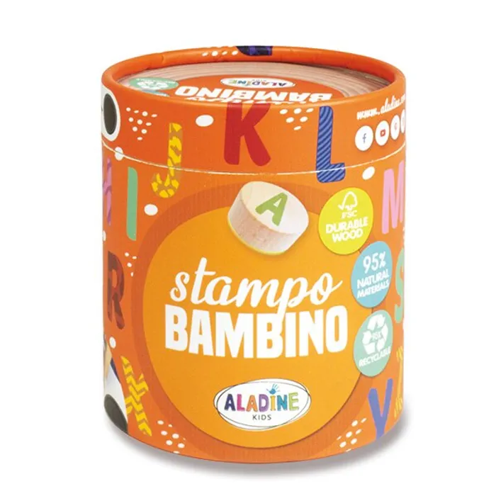 Hauptbild des Produkts Razítka Aladine Stampo Bambino Abeceda, 28 ks