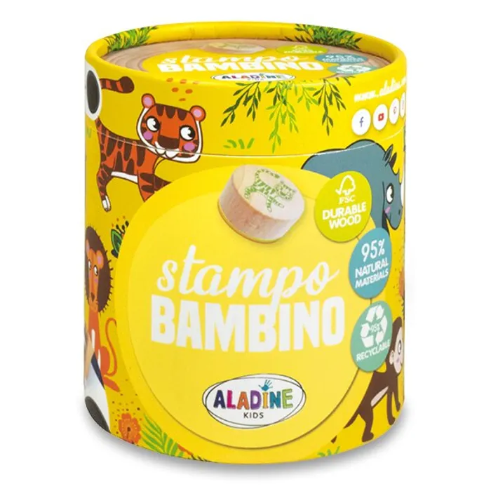 Hauptbild des Produkts Razítka Aladine Stampo Bambino Safari, 8 ks