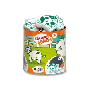 Briefmarken Aladine Stampo Minos - Haustiere 10 Briefmarken