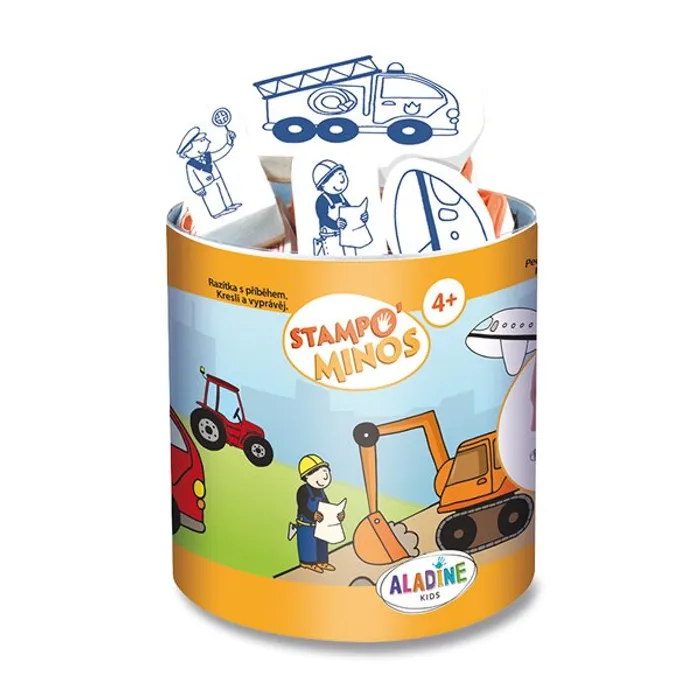 Hauptbild des Produkts Razítka Aladine Stampo Minos Stroje, 10 ks