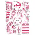Weiteres Produktbild Stempel Aladine Stampo Textile Marina, 13 Stk
