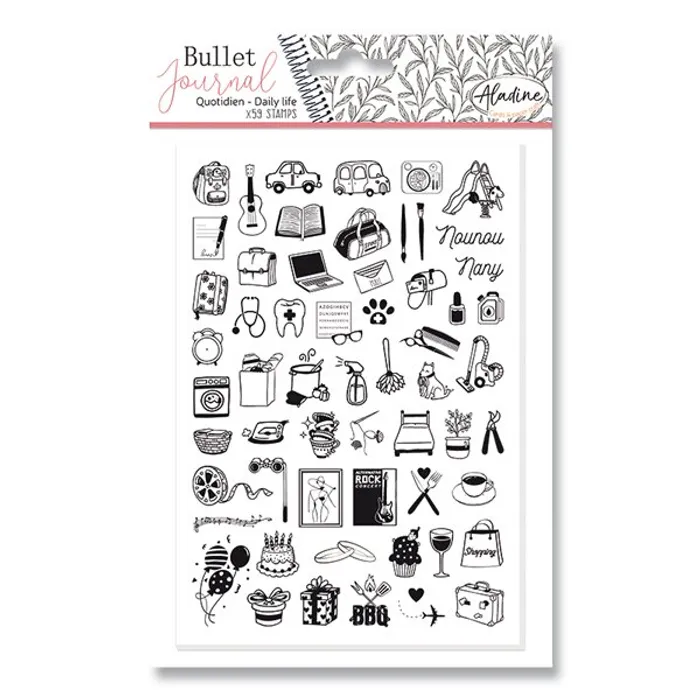Hauptbild des Produkts Razítka Stampo Bullet Aladine Můj den, 59 ks