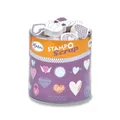Stampo Scrap Heart Stempel, 35 Stk