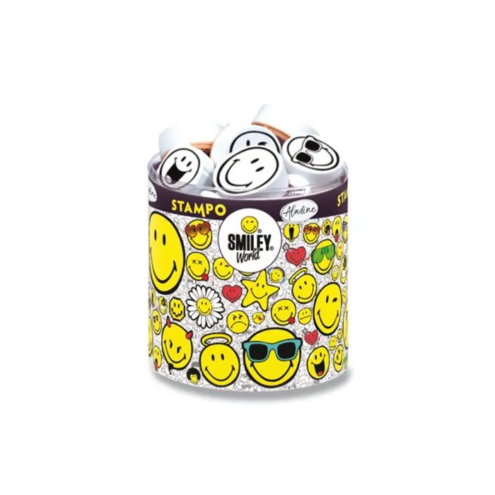 Hauptbild des Produkts Razítka Stampo Smiley Smajlíci, 38 ks
