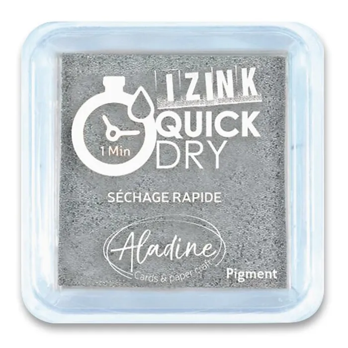 Hauptbild des Produkts Razítkovací polštářek Aladine Izink Quick Dry stříbrná