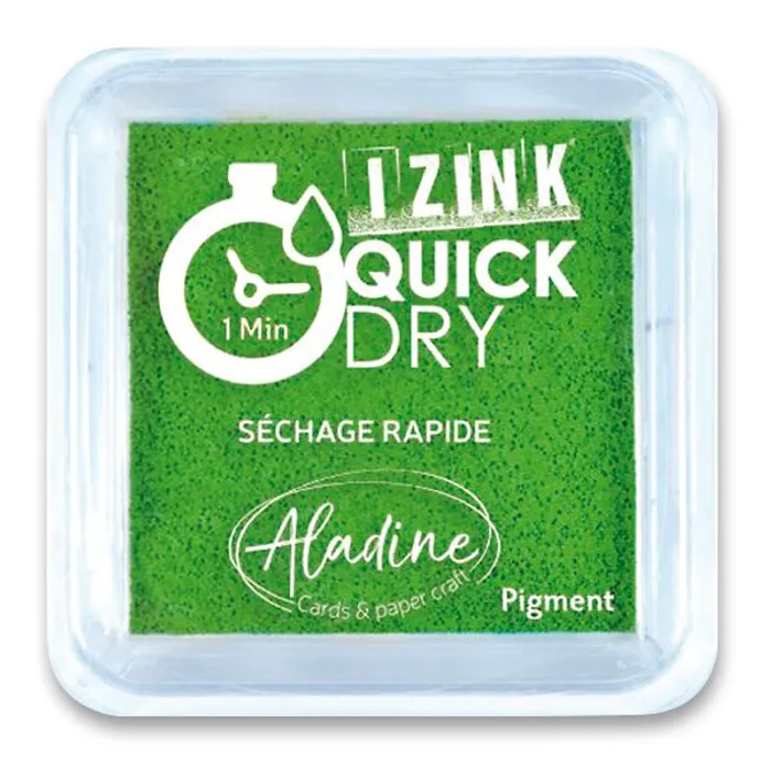 Hauptbild des Produkts Razítkovací polštářek Aladine Izink Quick Dry zelená