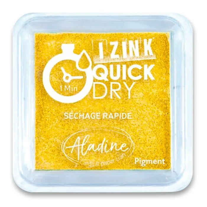Hauptbild des Produkts Razítkovací polštářek Aladine Izink Quick Dry žlutá