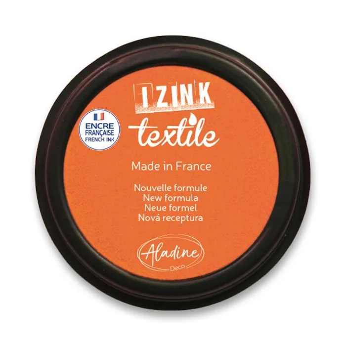 Hauptbild des Produkts Razítkovací polštářek Izink Textile oranžová