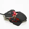 Red Fighter Maus M1, 4000DPI, optisch, 10Tas., USB verdrahtet, schwarz, Game