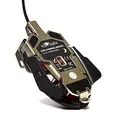 Red Fighter Maus M1, 4000DPI, optisch, 10Tas., USB verdrahtet, schwarz, Game