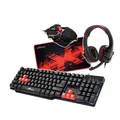 Weiteres Produktbild Red Fighter Maus M1, 4000DPI, optisch, 10Tas., USB verdrahtet, schwarz, Game