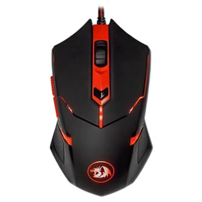 Hauptbild des Produkts Redragon Myš CENTROPHORUS, 3200DPI, optická, 6tl., 1 kolečko, drátová USB, černo-červená,