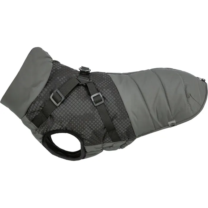 Hauptbild des Produkts Reflexní obleček PONTIS - vesta s postrojem, šedáM: 45cm, hruď: 55-64cm, krk: 44cm