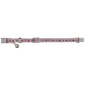 Weiteres Produktbild Reflektierendes Halsband für Kätzchen mit Glöckchen, grau/rosa mit Blumen