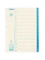 Register, weiß, 1-12, A4, Karton, ESSELTE