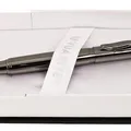 Weiteres Produktbild Roller "Clipper", modrá, tmavě šedé tělo, chromovaný klip, s víčkem, VUARNET