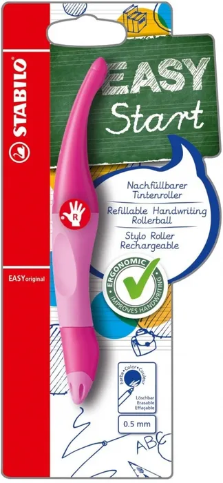 Hauptbild des Produkts Roller "EasyOriginal Start", metalická/neon růžová, 0,5 mm, pro praváka, STABILO