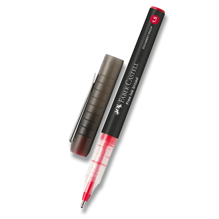 Hauptbild des Produkts Roller Faber-Castell Free Ink 1,5 červený