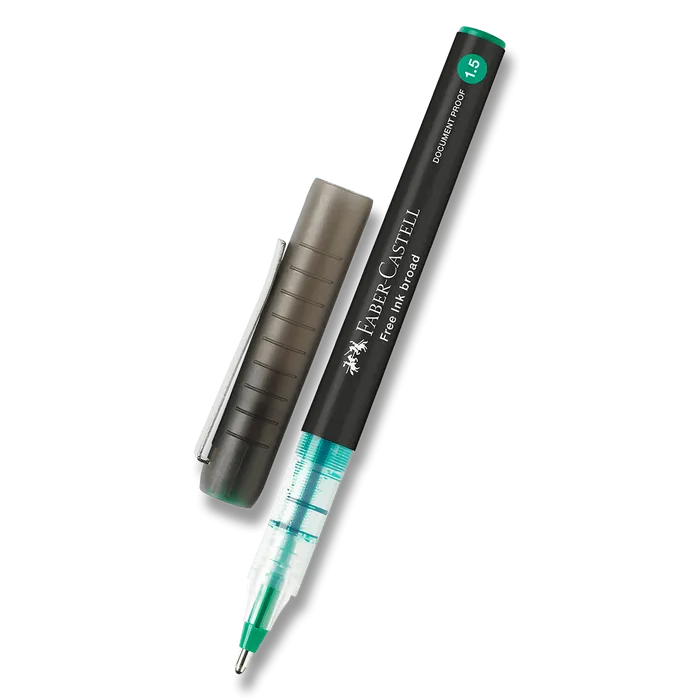 Hauptbild des Produkts Roller Faber-Castell Free Ink 1,5 zelený