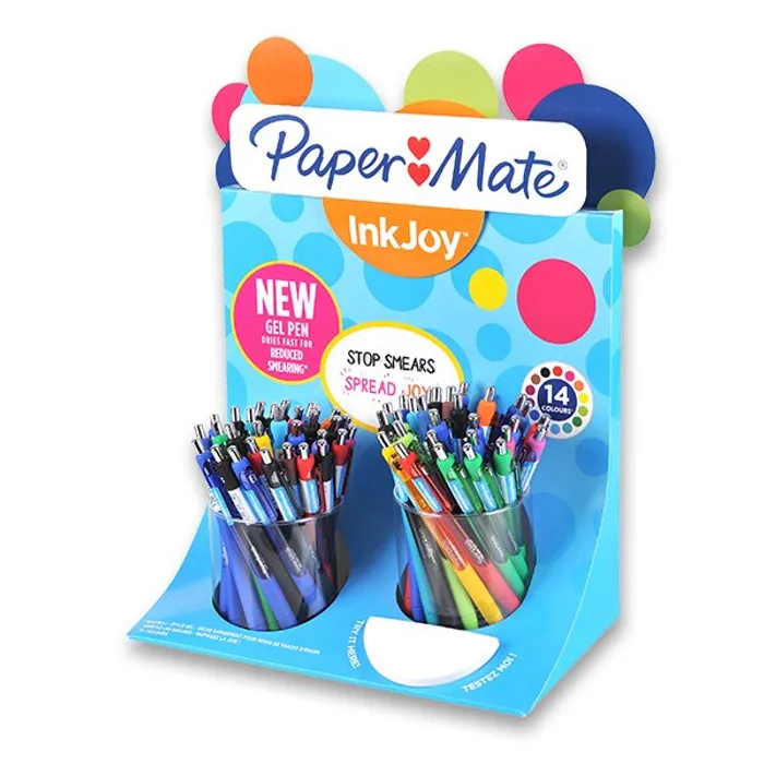 Hauptbild des Produkts Roller PaperMate InkJoy Gel stojánek, 60 ks