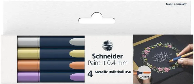 Hauptbild des Produkts Roller Schneider Paint-it 050 Metallic sada 4 ks