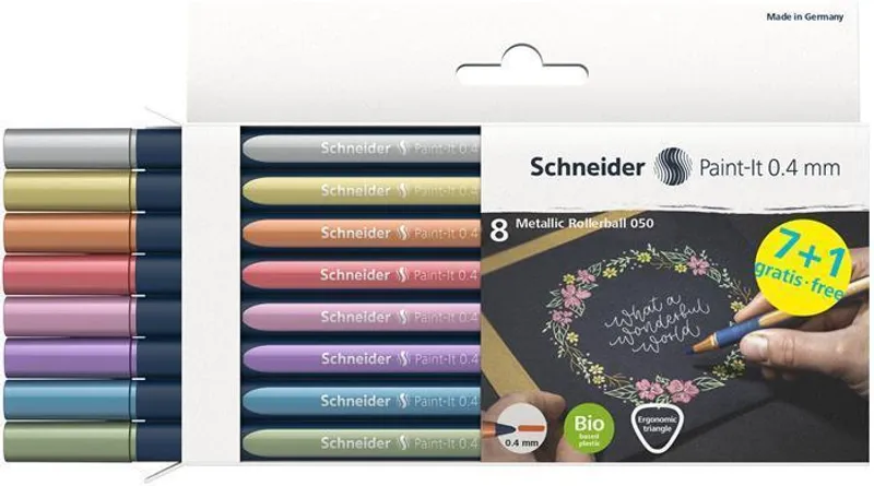 Hauptbild des Produkts Roller Schneider Paint-it 050 Metallic sada 8 ks