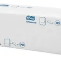 Weiteres Produktbild Handtücher, Papier, gefaltet, System H3, TORK 120181 "Universal C", grau [4608 Stk.]