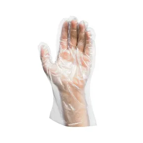 Handschuh (HDPE) Einweg transparent `L` im Spenderkarton [100 St.]